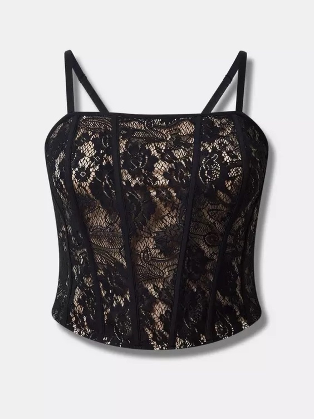 Torrid Lace Corset Crop Top NWT Size 1x (14/16)